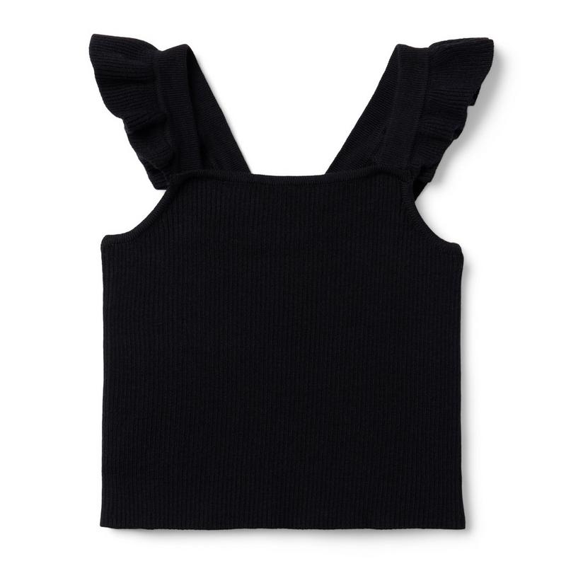 Ruffle Strap Sweater Top - Janie And Jack